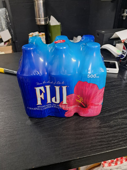 Fiji water bottles 6 pack
