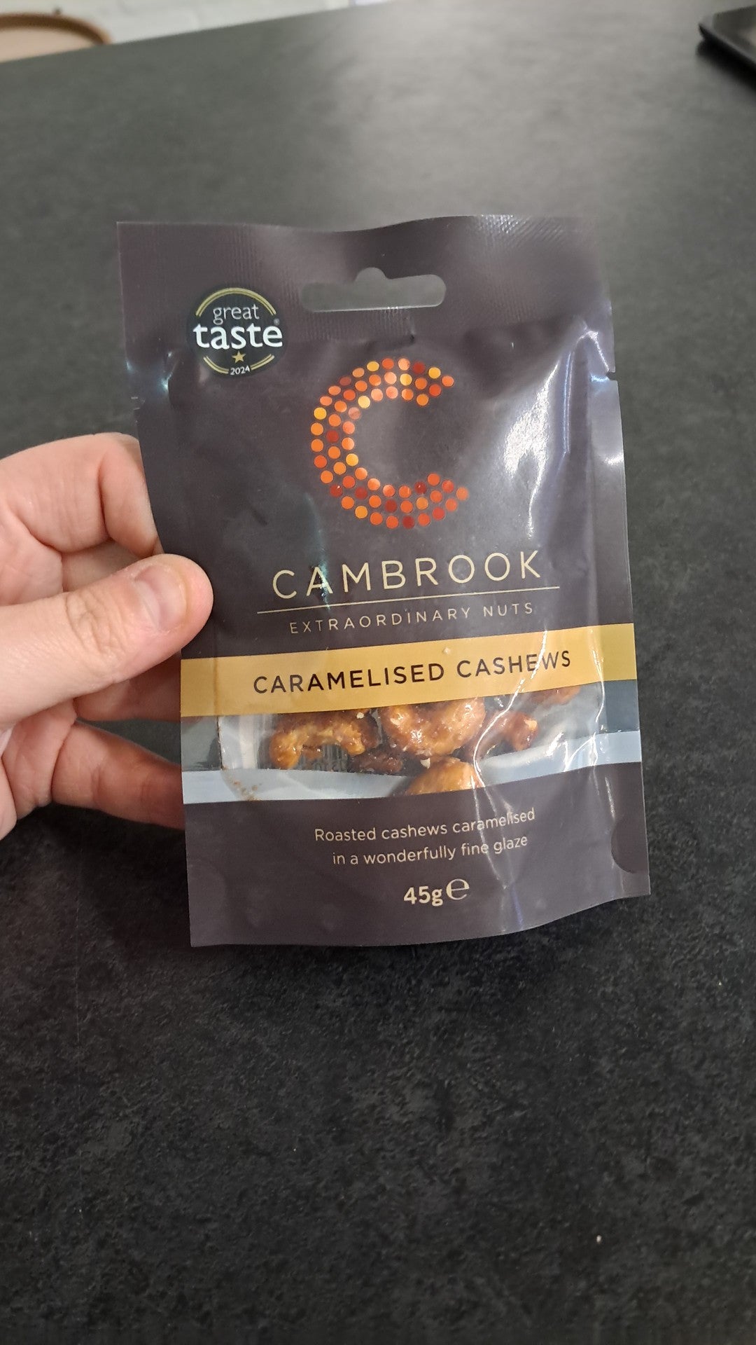 Cambrook caramelised cashews