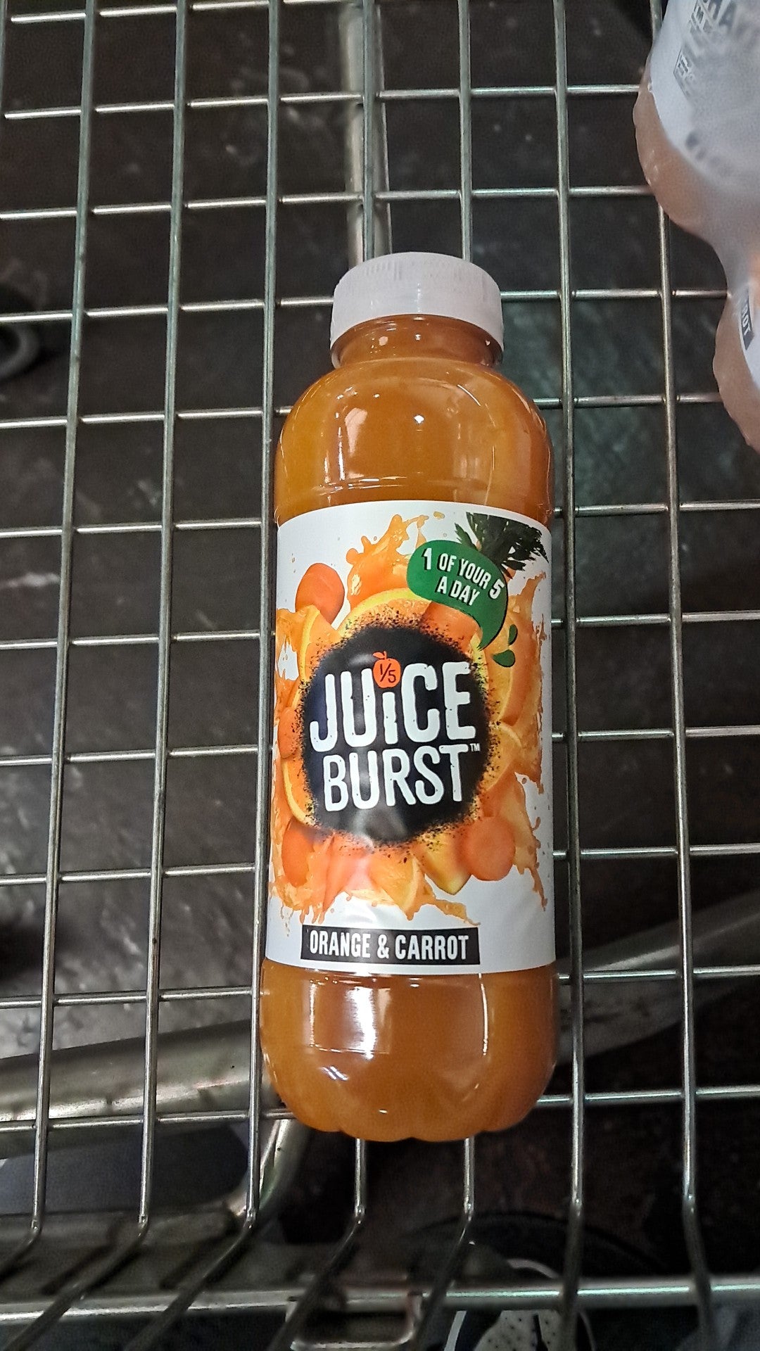 Juice burst orange & Carrot juice