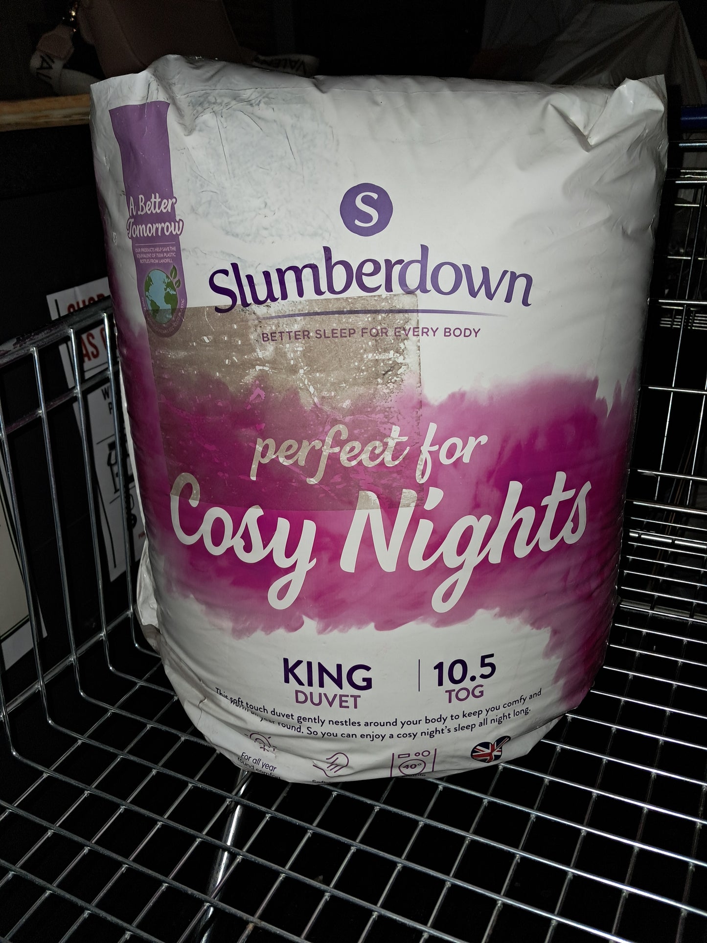 Slumberdown perfect for cosy nights king duvet 10.5tog