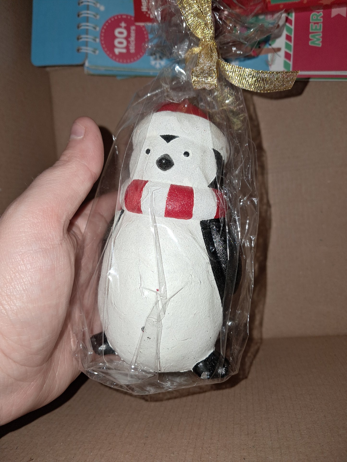 Penguin john lewis candle
