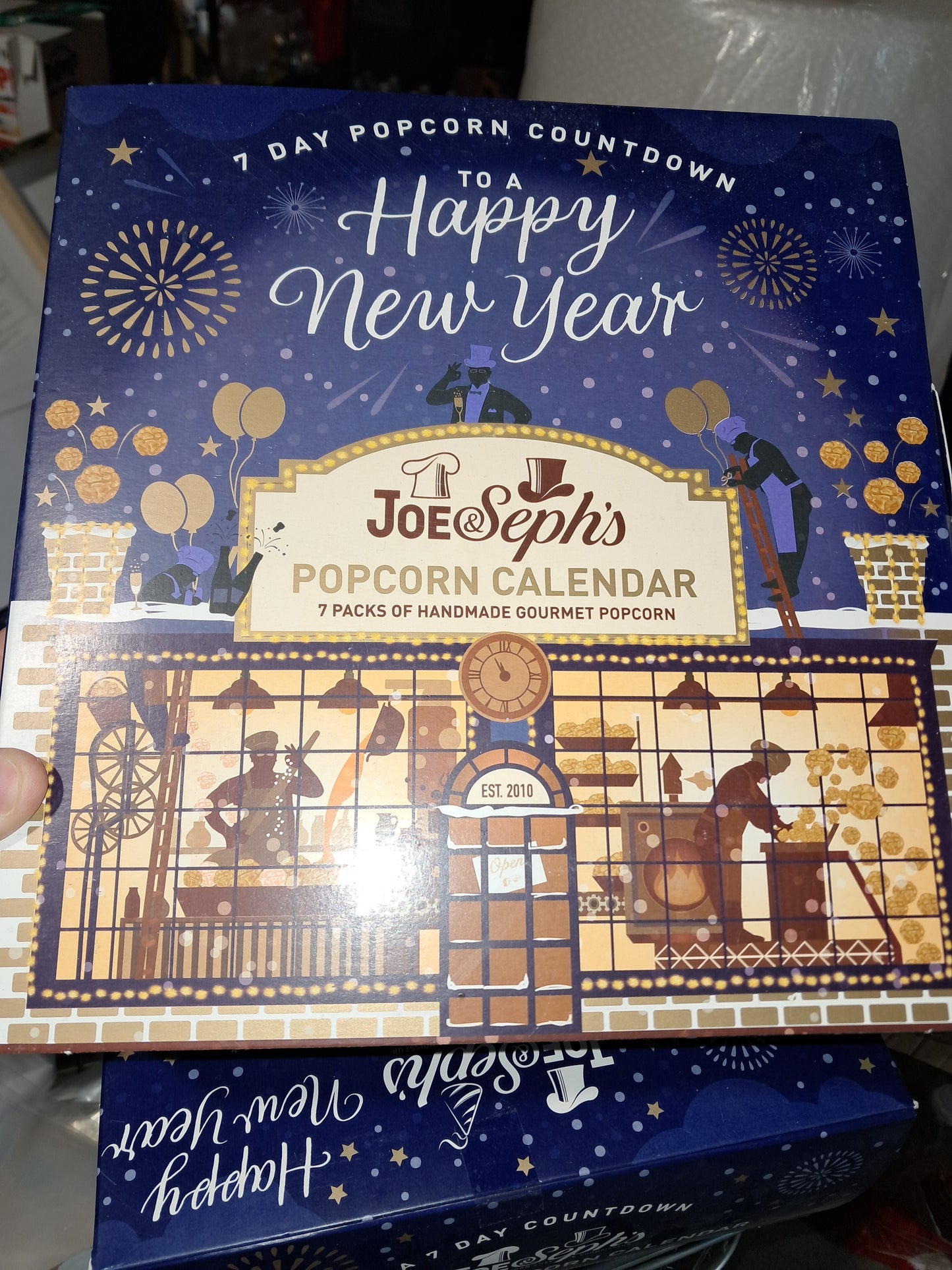 Joe & sephs 7 days popcorn calender