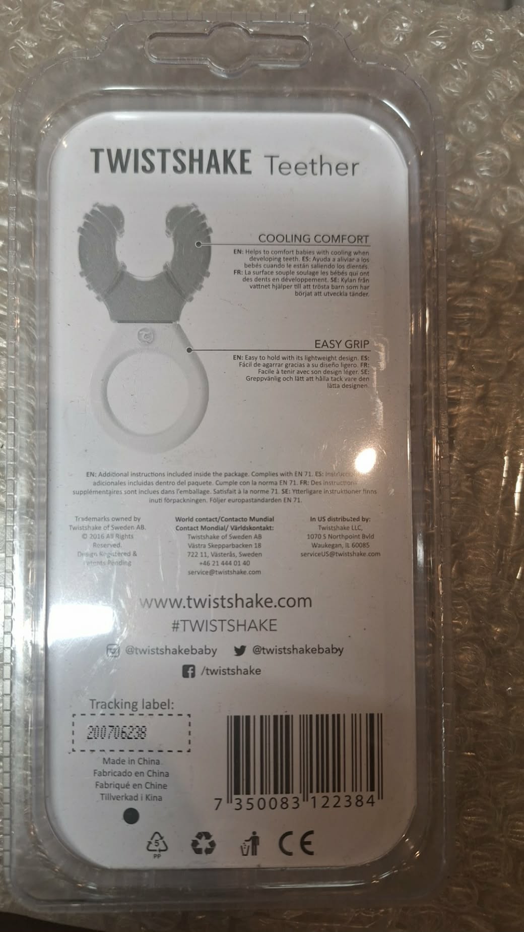 Twistshake teether