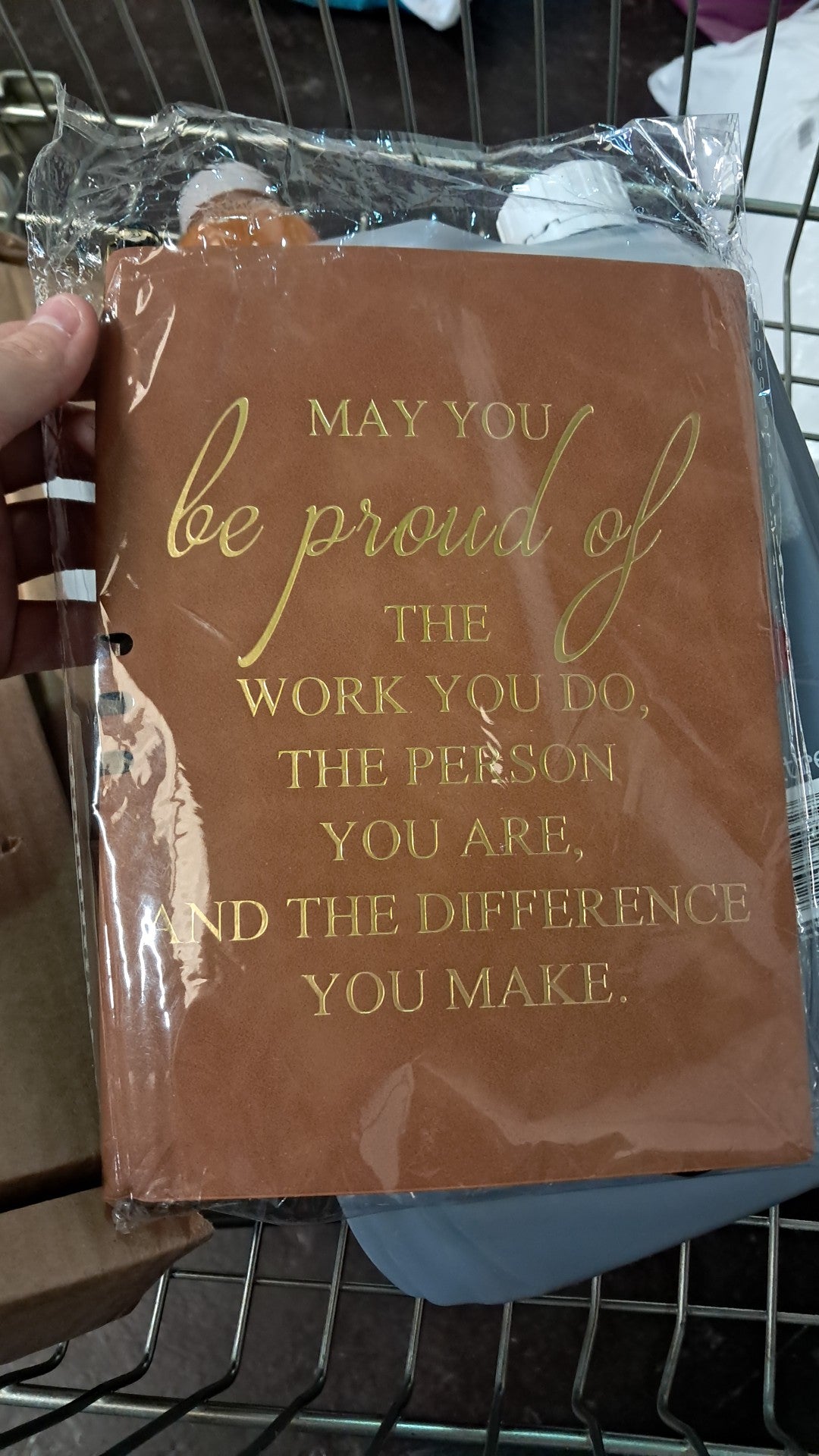 May you be proud notebook and pen