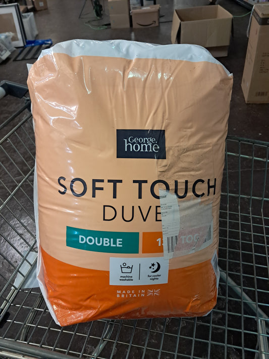 George home soft touch double duvet 13 .5 tog