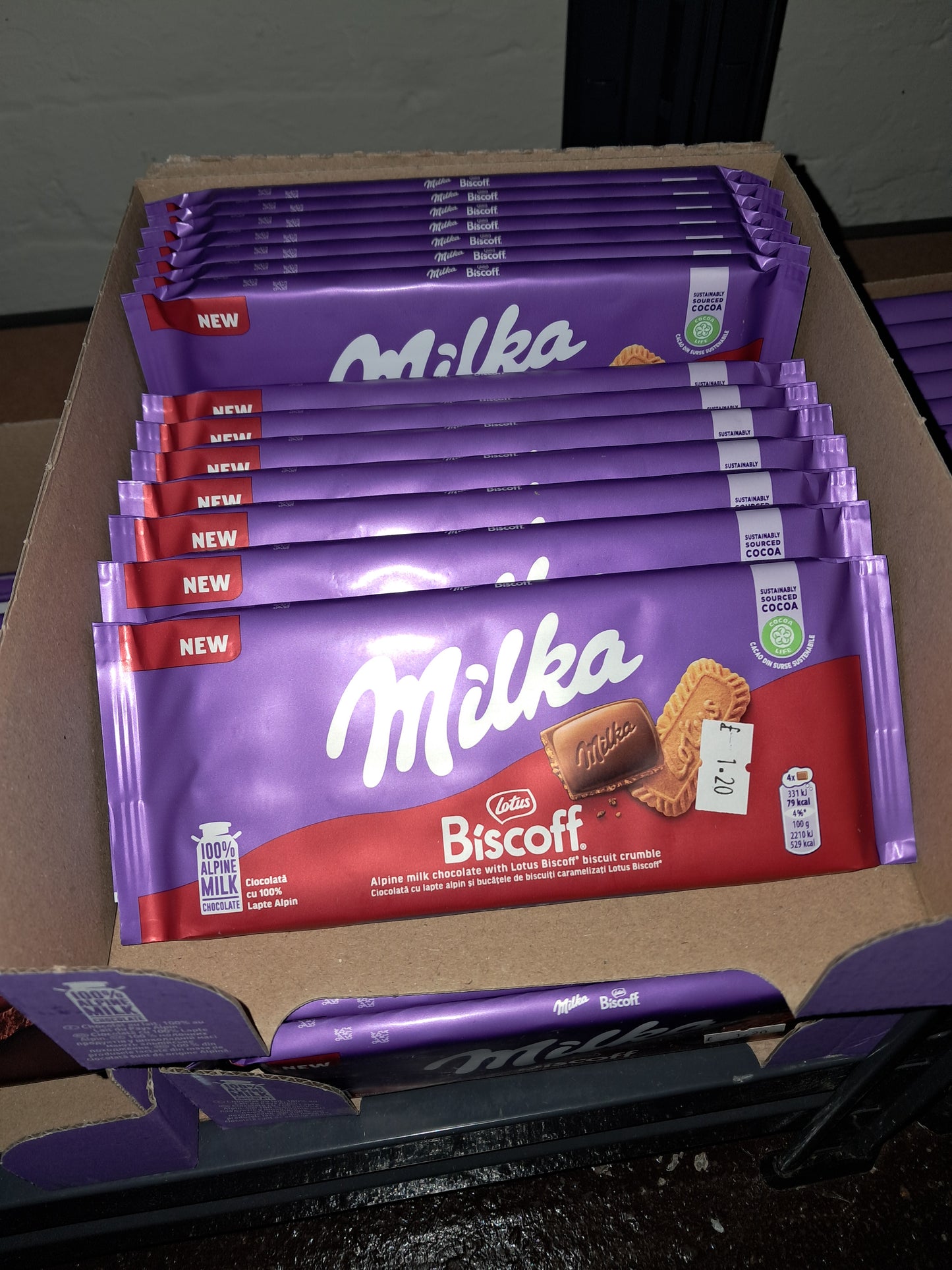 Milka lotus biscoff