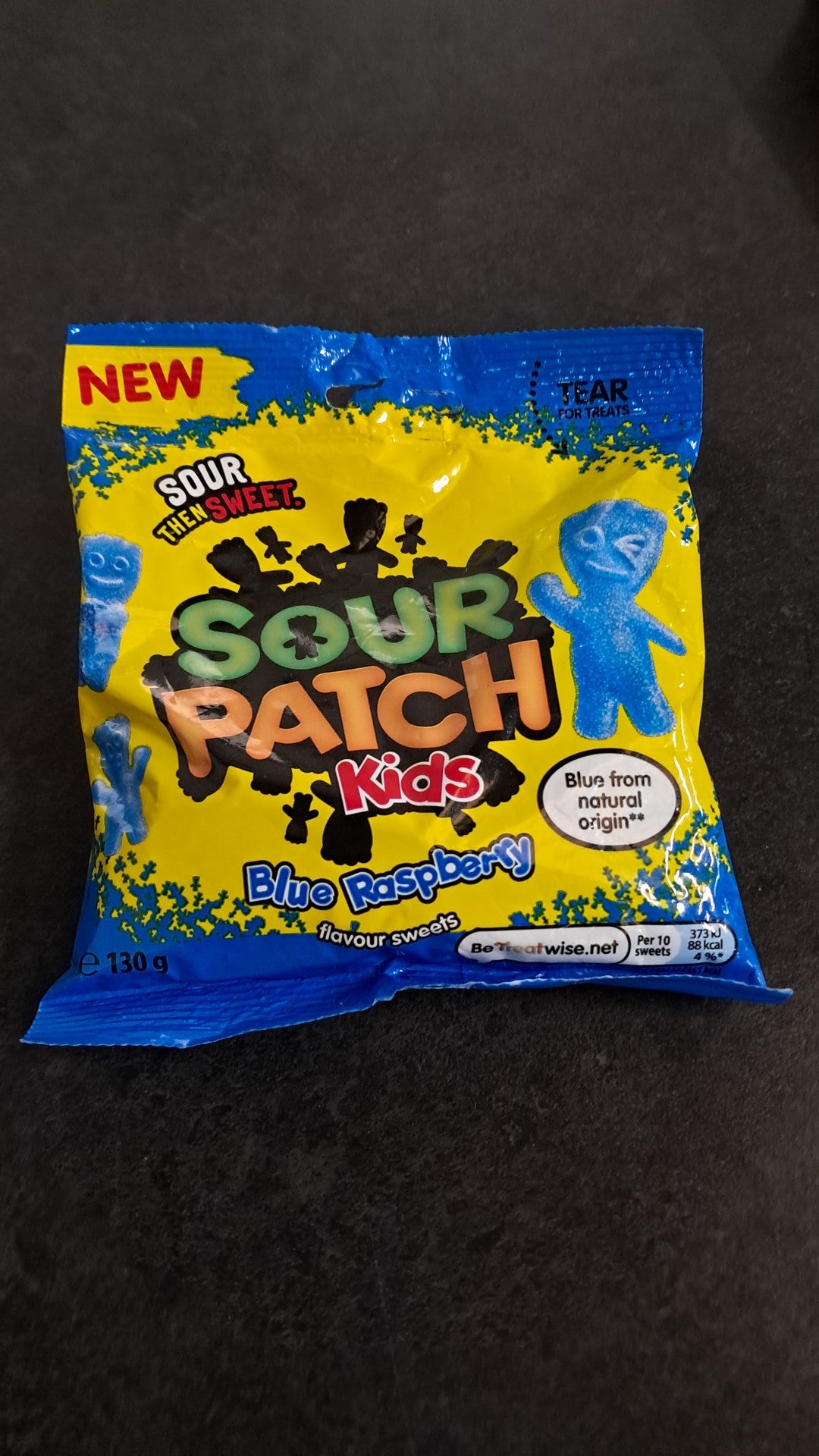 Sour patch kids blue raspberry