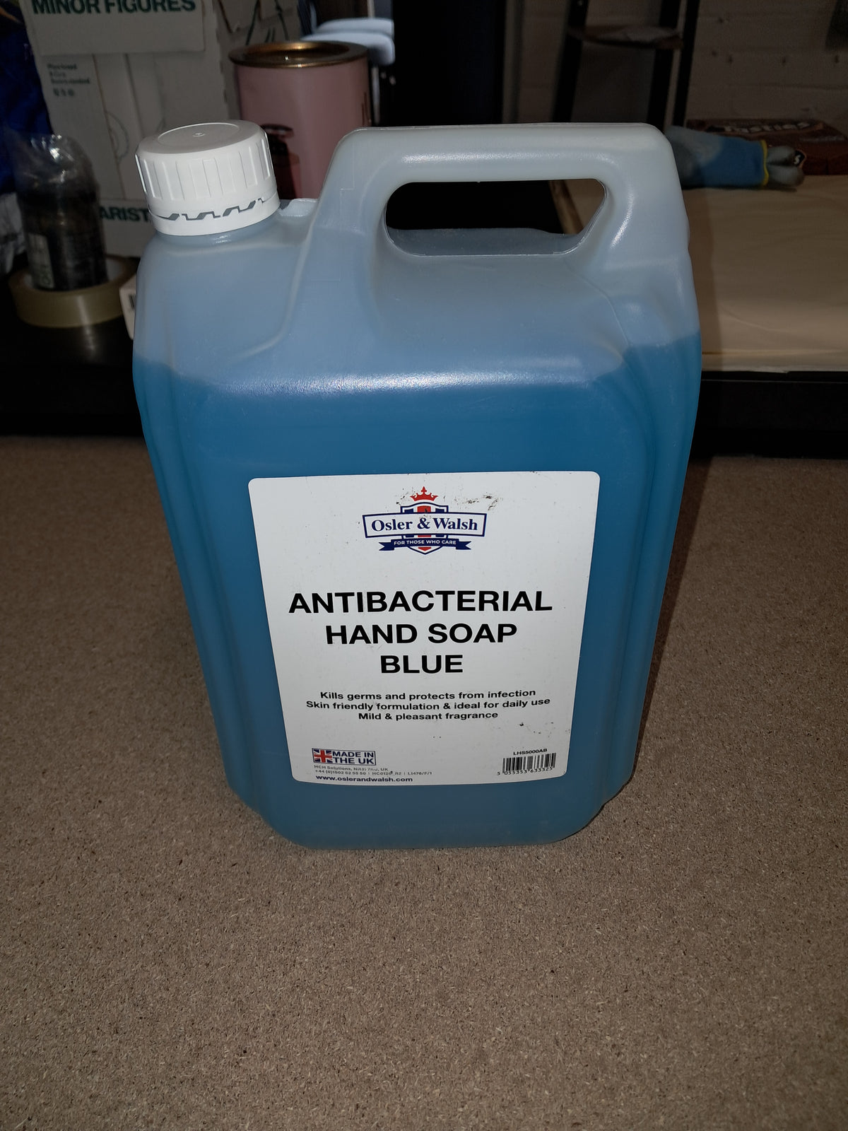 Antibacterial Hand Soap Blue *COLLECTION ONLY!