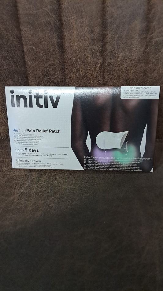Initiv pain relief patch x4 in a pack