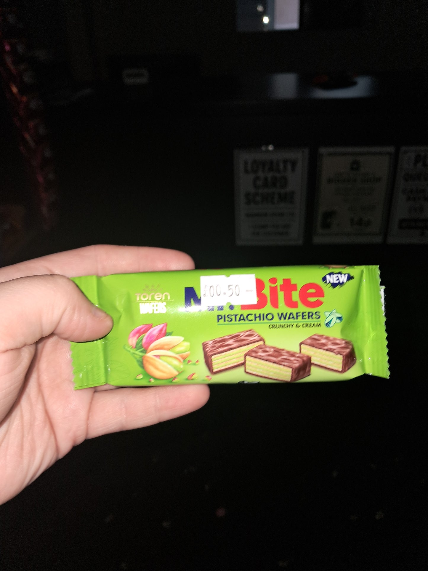 Mr bite Pistachio