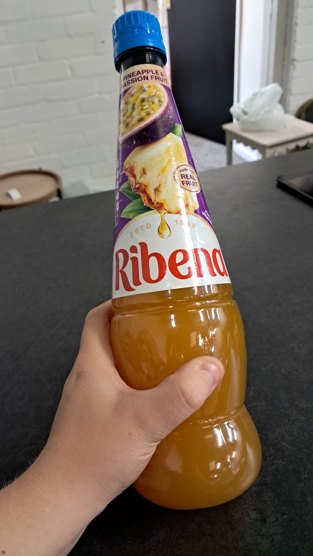 Pineapple and passionfruit ribena  850ml- Nov 2026