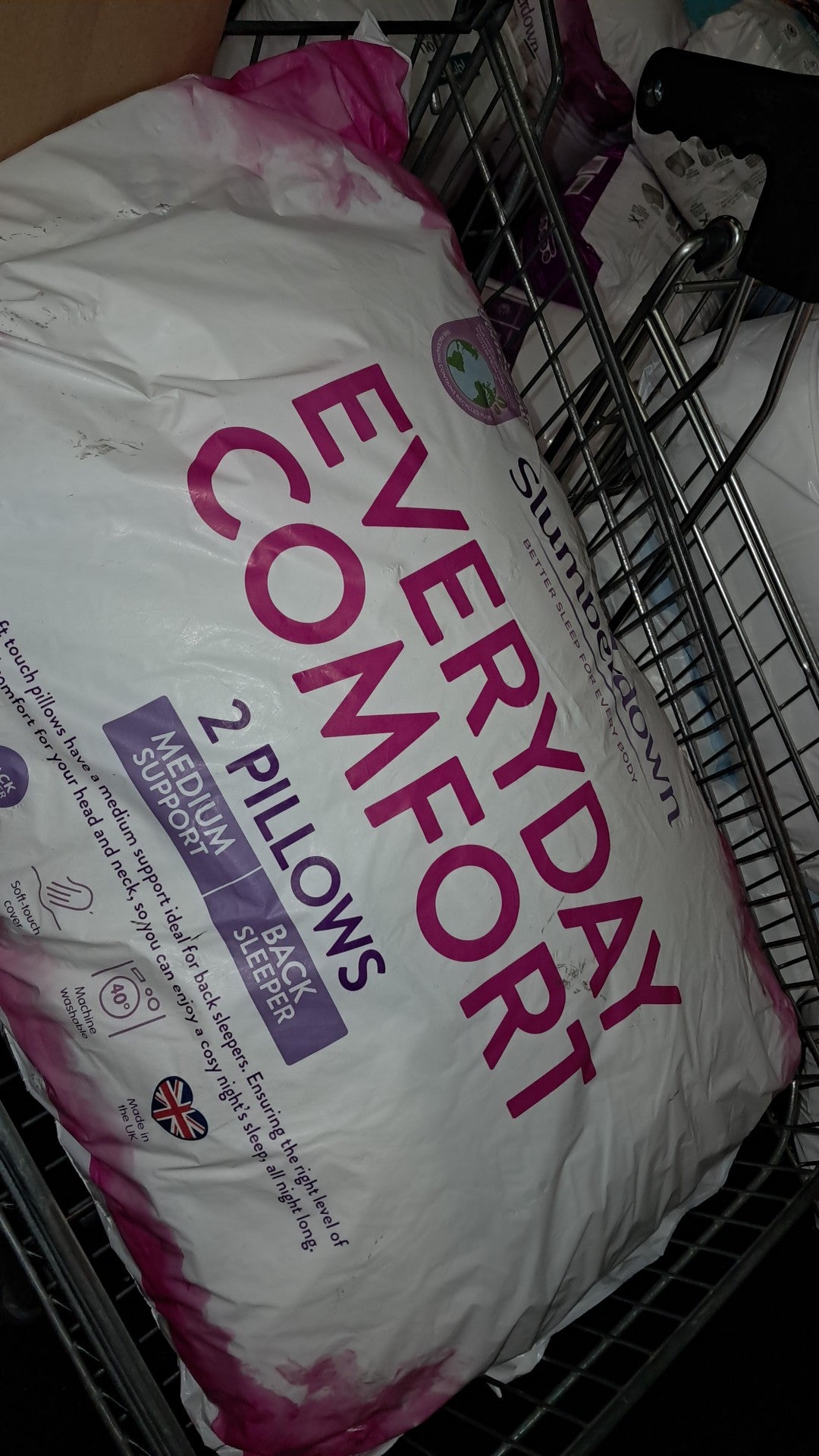 Slumberdown everyday Comfort 2 pillows