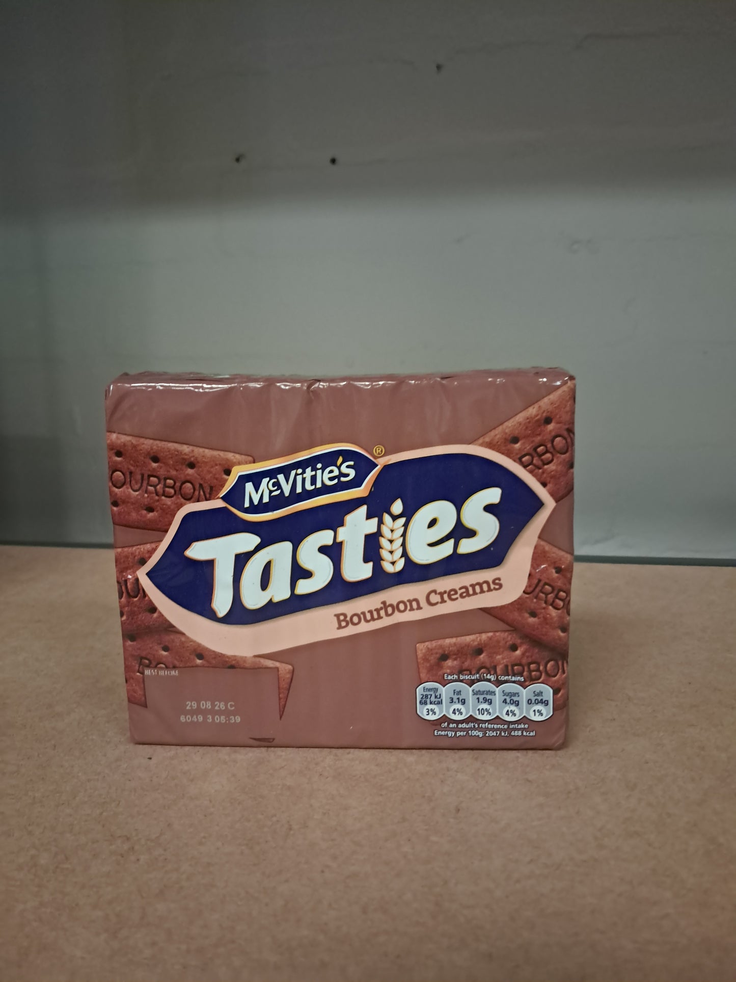 Mcvities Tasties bourbon creams