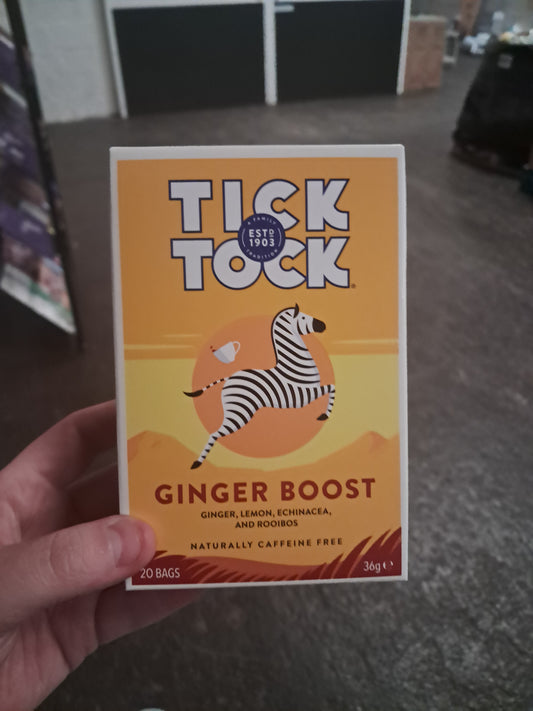 Tick tock ginger boost