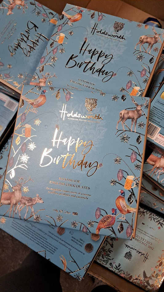 Holdsworth Happy Birthday handmade english chocolates
