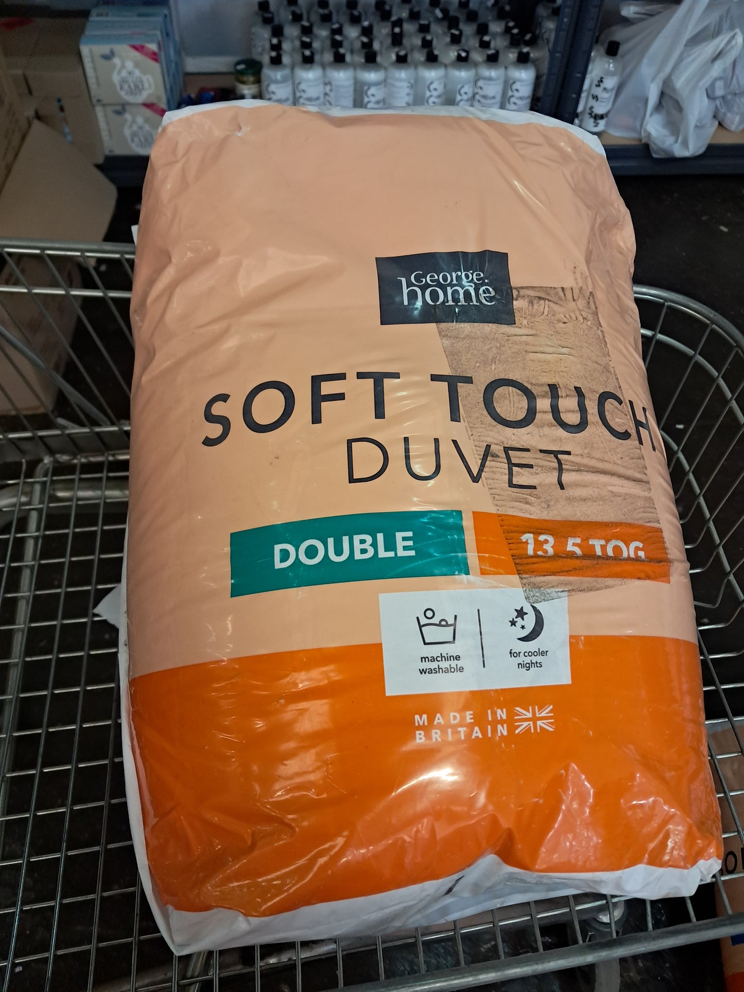 Soft touch double duvet 13.5 tog