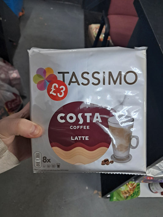 Tassimo costa coffee latte