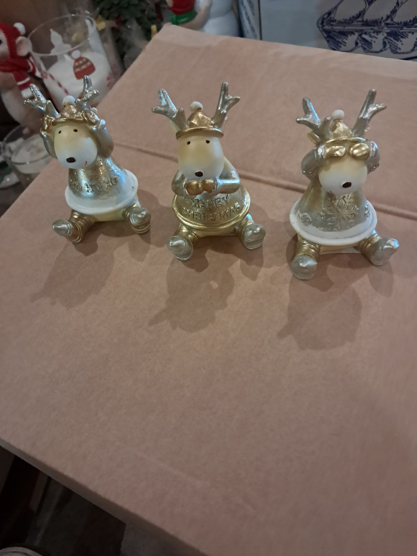 The seasonal gift co. Seasonal reindeer set