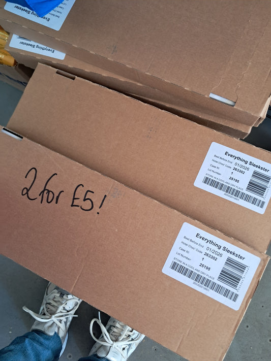 2 x everything sleeksters hotel chocolat