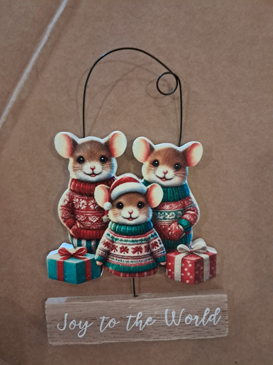 Door mouse tree decor