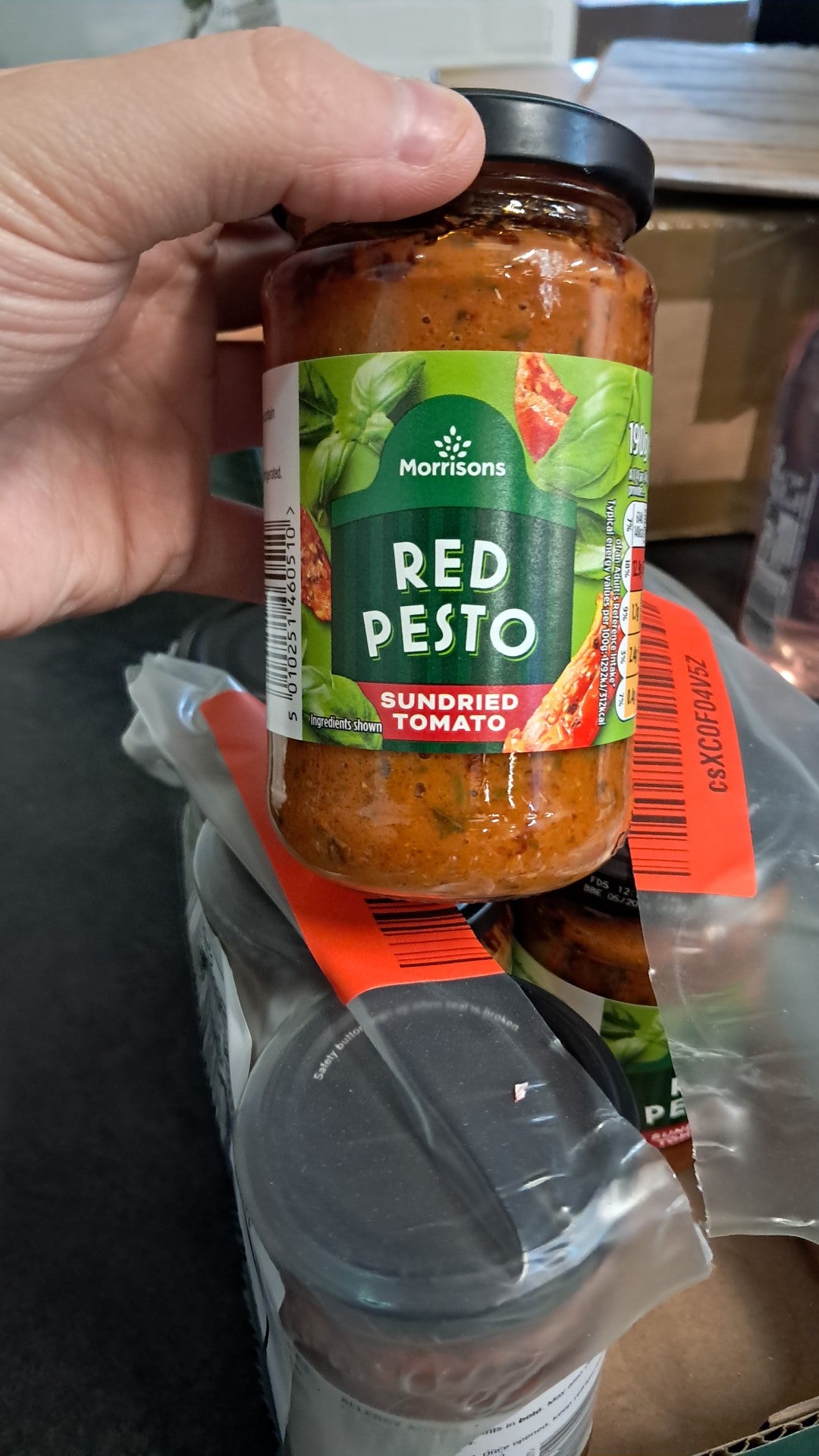 Red pesto sundried tomato 190g