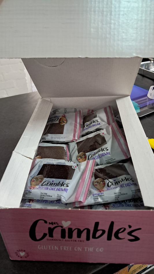 Mrs crimbles double choc brownies x 24