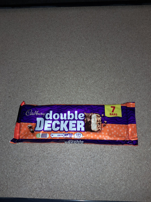 Cadnury double decker 7 bars