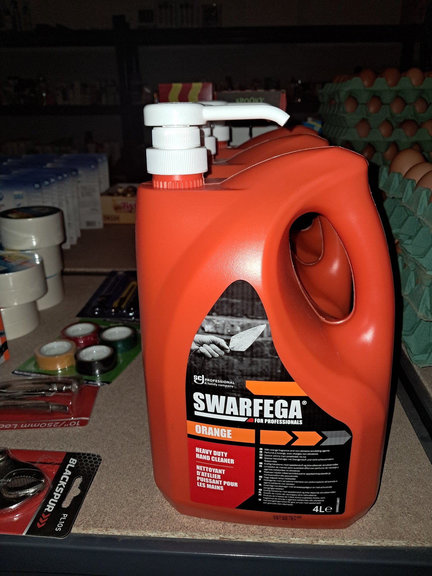 Swarfega orange