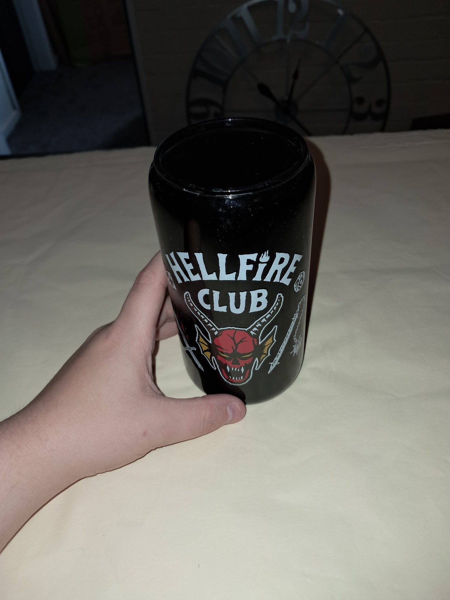 Hellfire glass cup