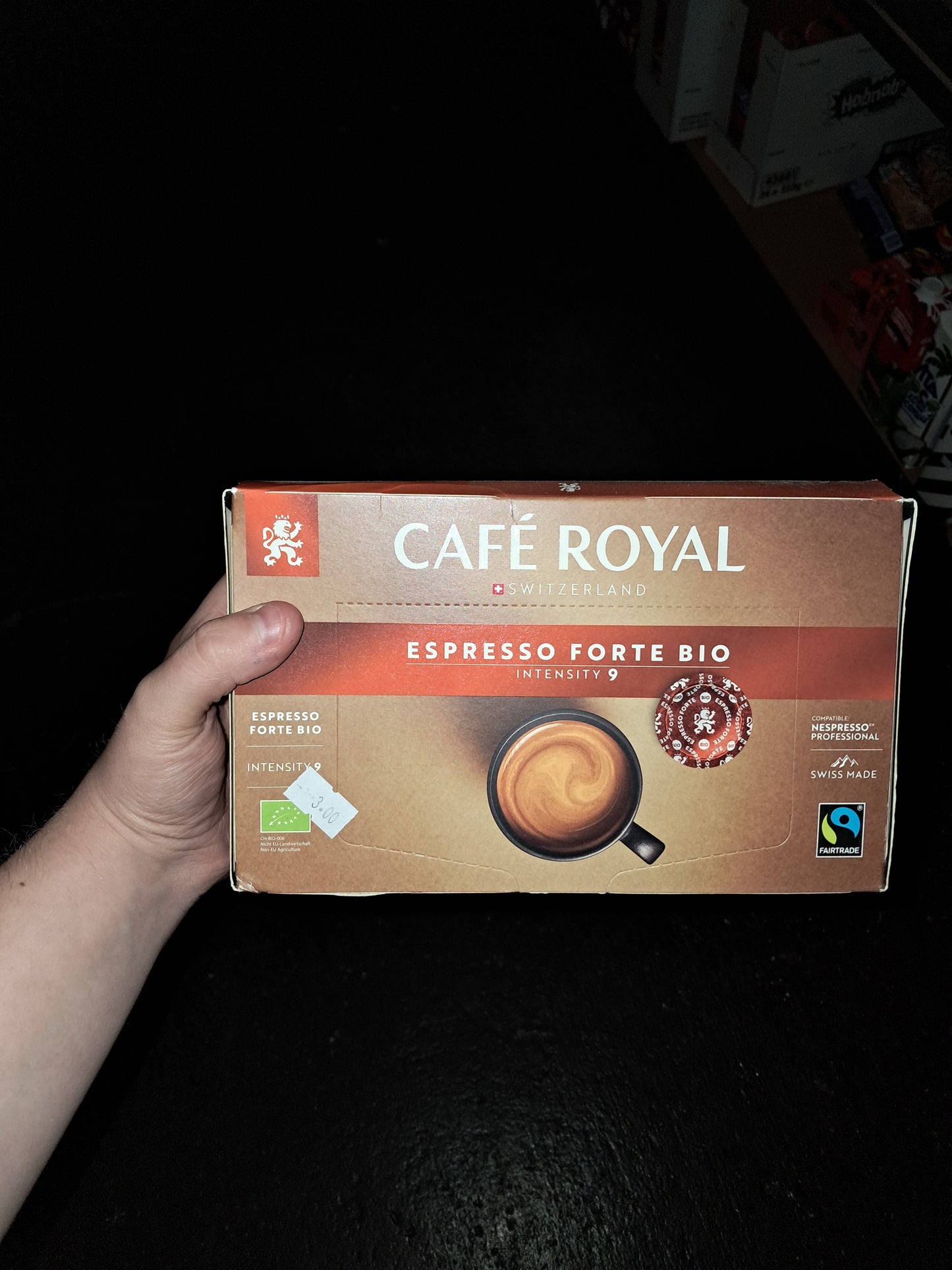 Cafe royal espresso forte bio