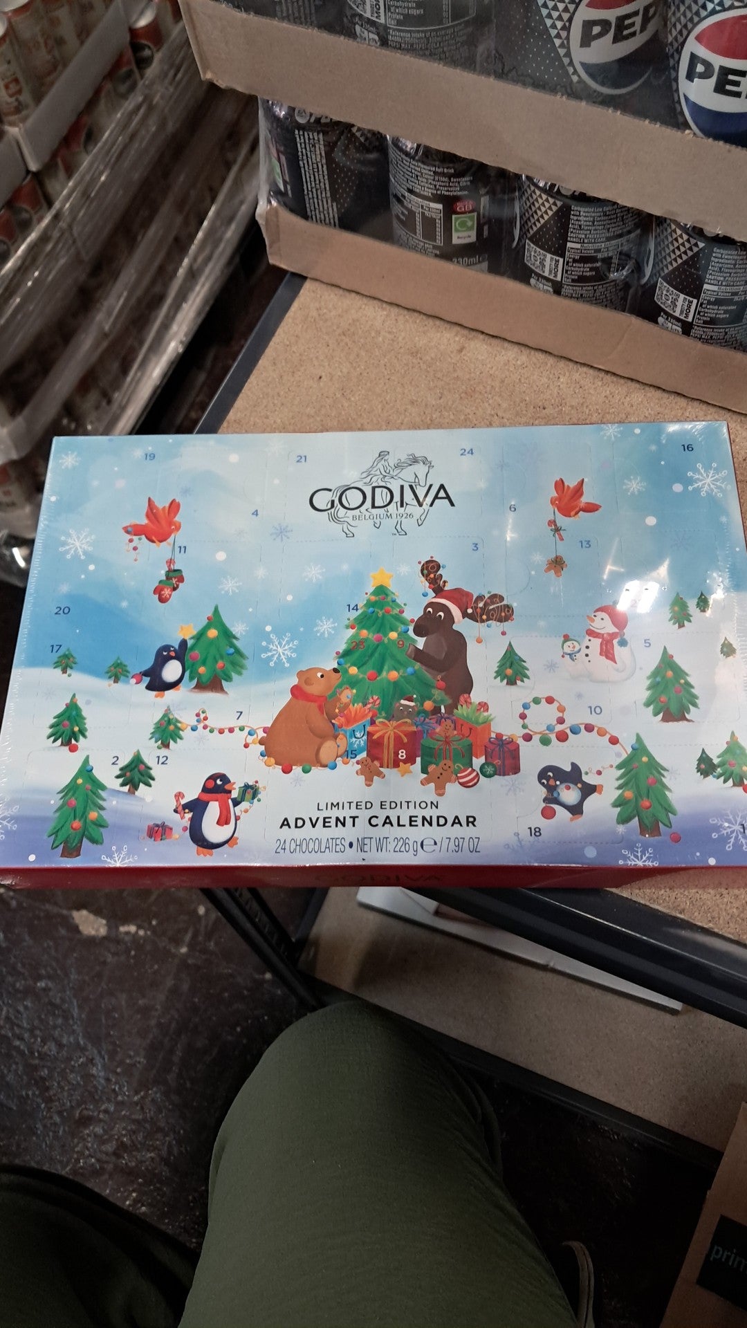 Godiva advent calendar