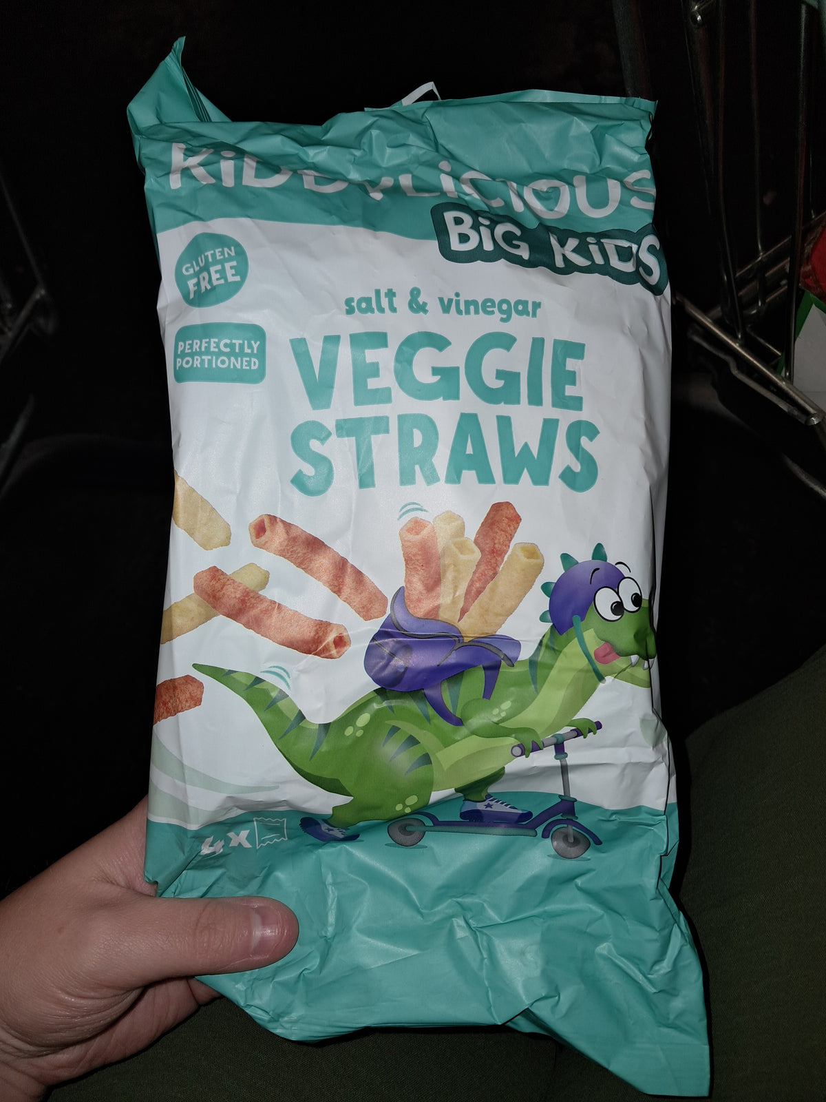 Kiddylicious veggis straws salt and vinegar