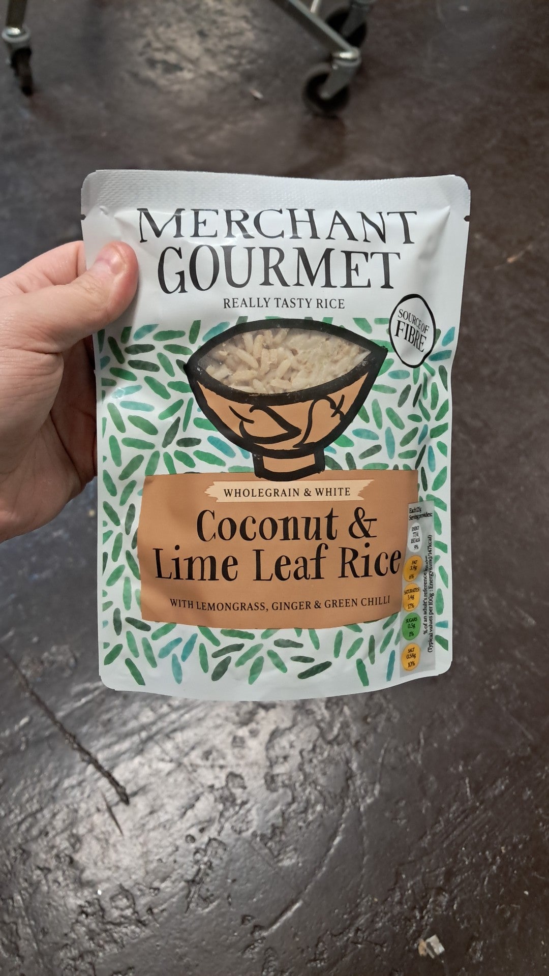 Merchant gourmet coconut & lime leaf rice