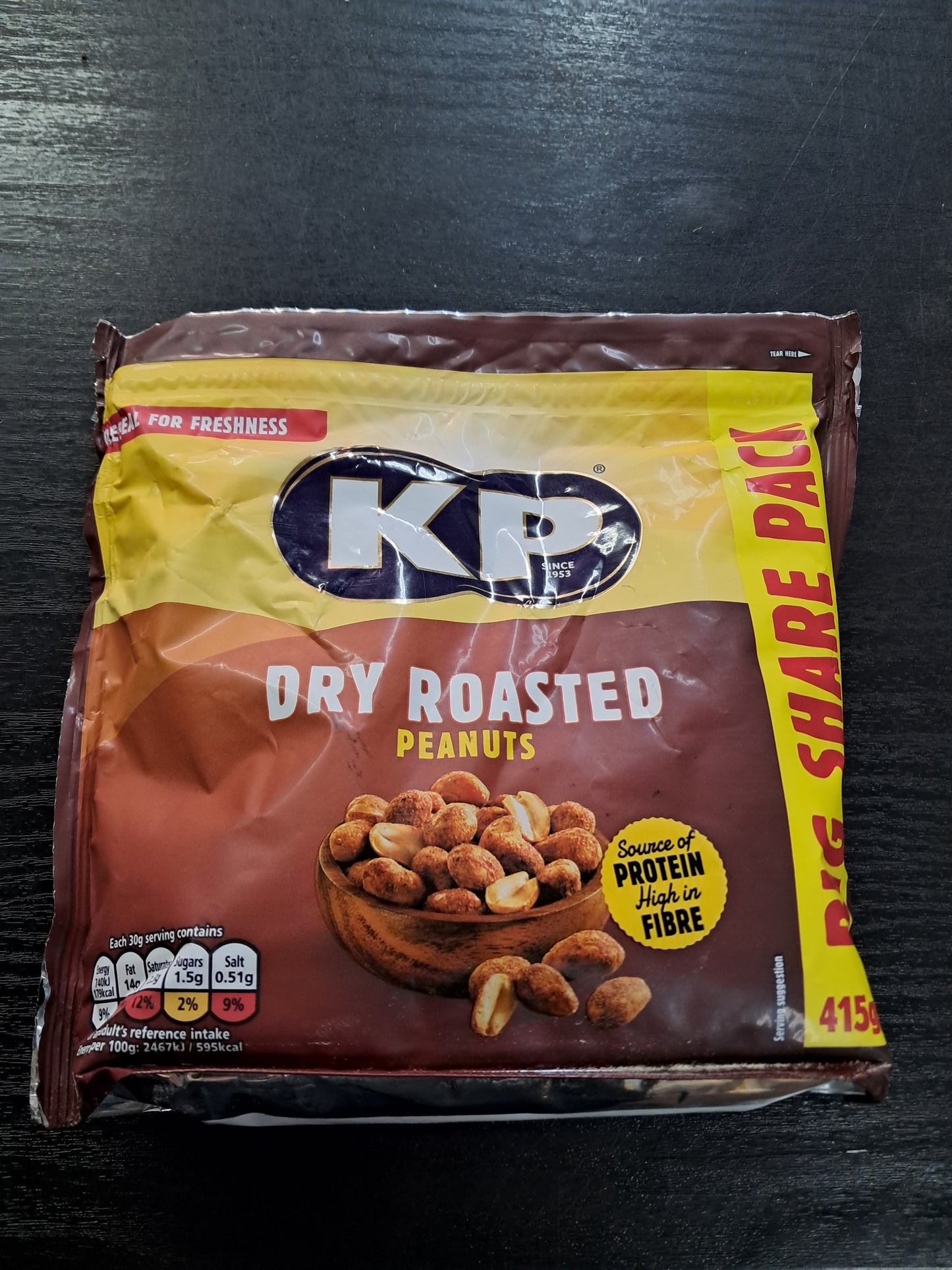 KP dry roasted peanuts