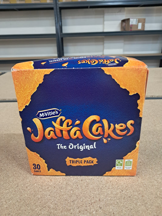 Jaffa cakes 30 cakes triple pack