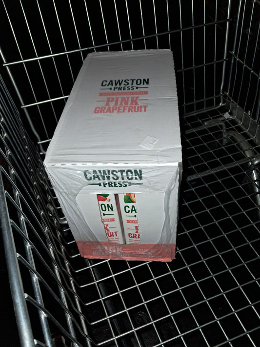 Cawston press pink grapefruit case