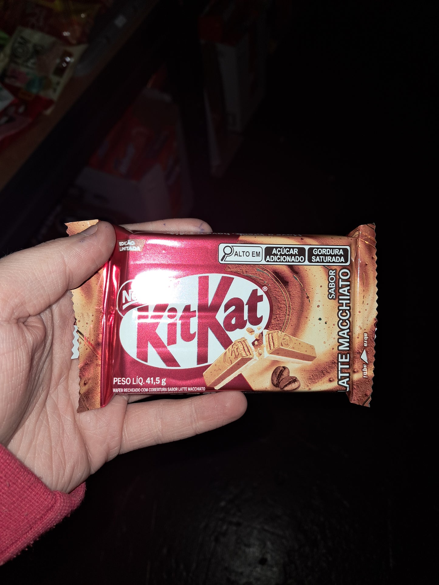 Kitkat latte