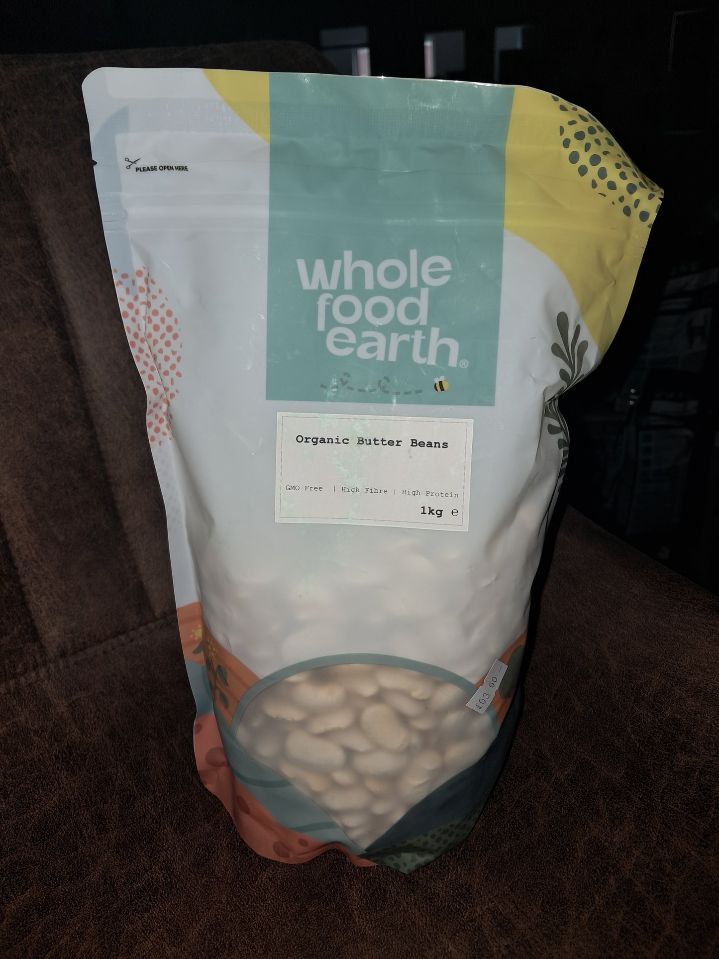 Organic butter beans