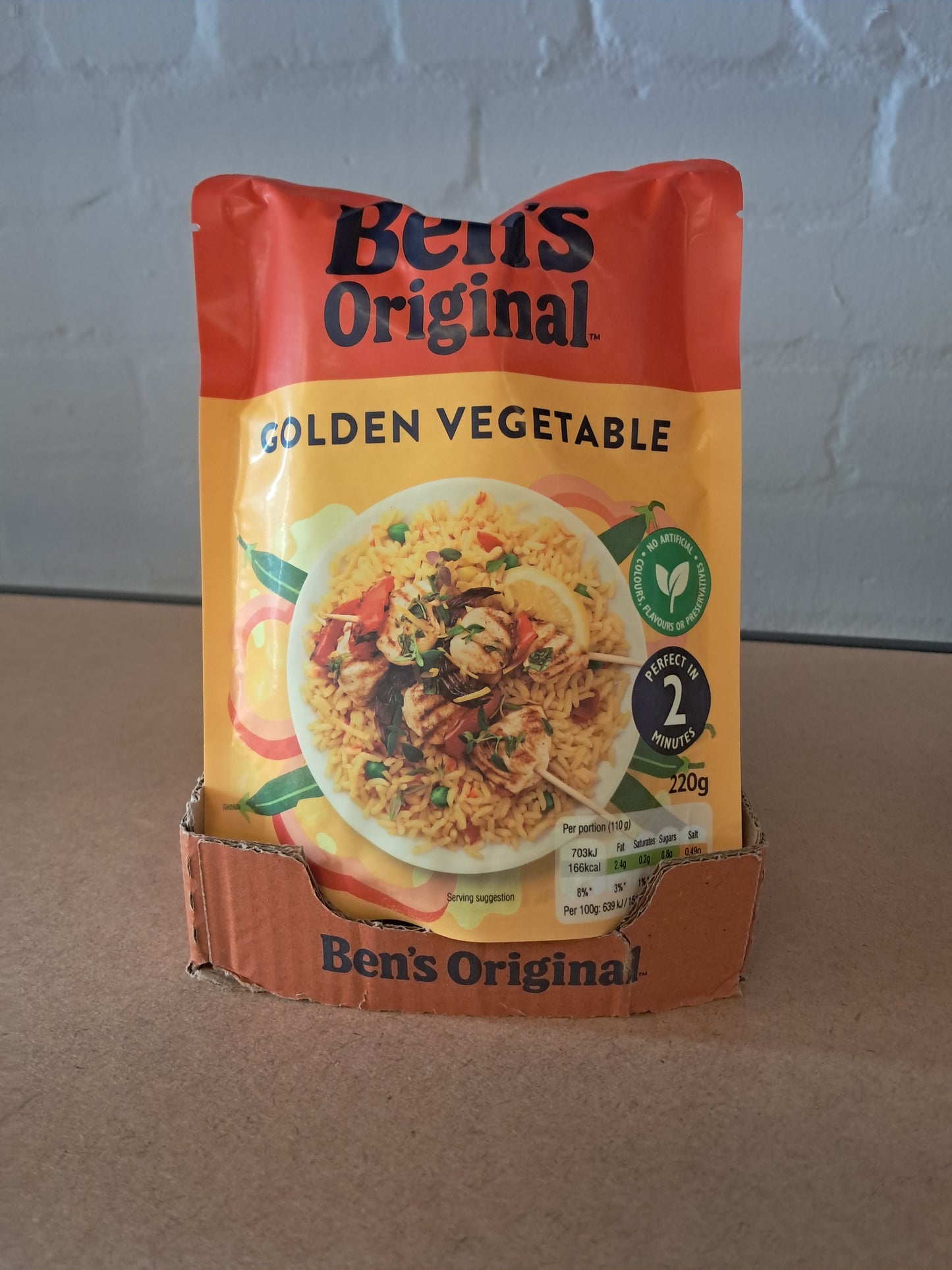 Bens original golden vegetable rice