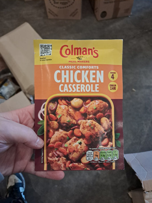 Colmans chicken casserole sachet