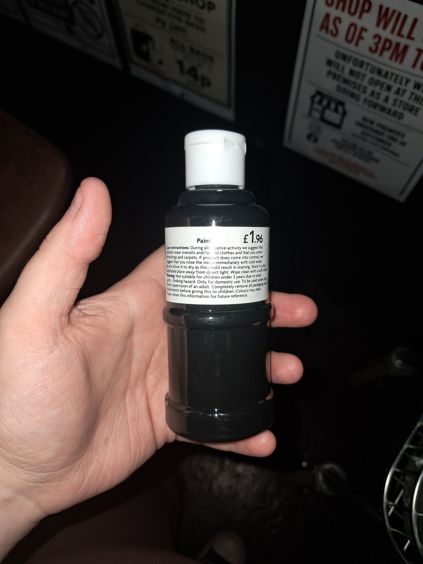 Black paint