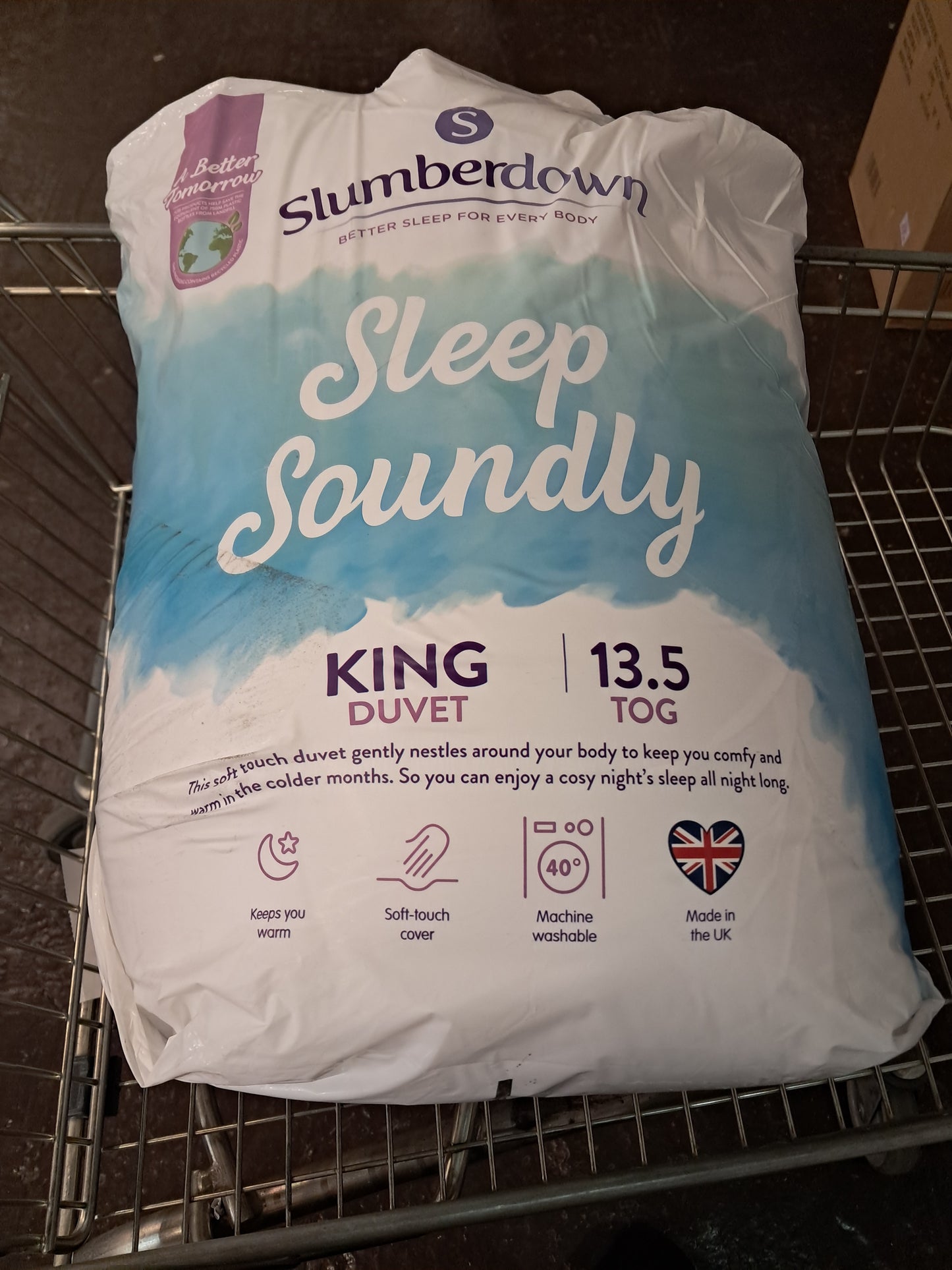 Slumberdown sleep soundly king duvet 13.5 tog