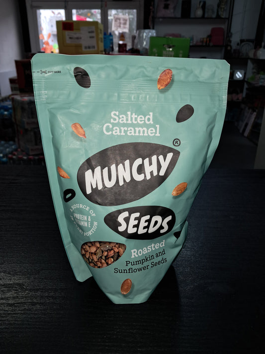 Salted caramel munchy seeds