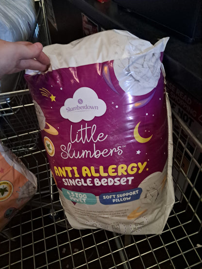 Little slumbers anti allergy single bedset