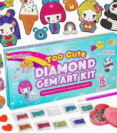 Too Cute Gem Diamond Art Kit (6plus)